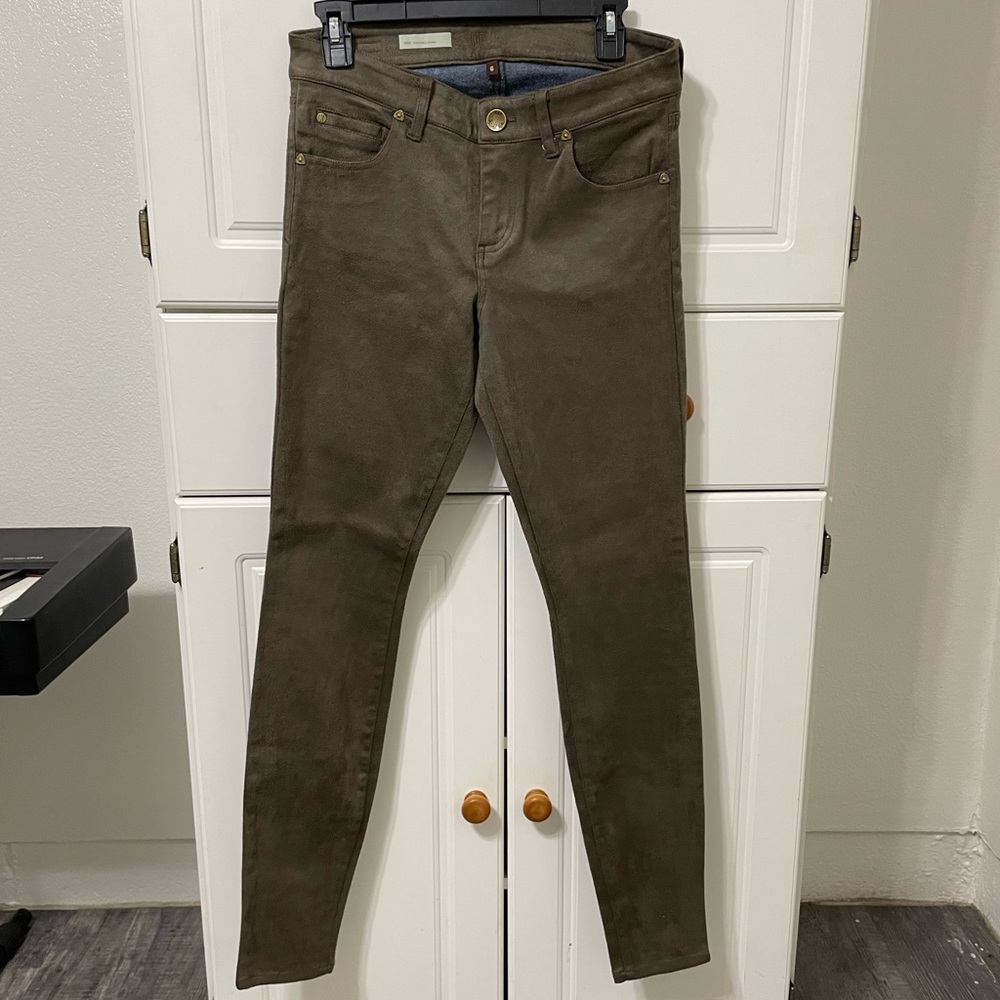 Mia Toothpick Skinny Suede